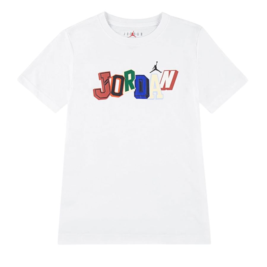 Jdb Jordan Signature Ss t-shirt manica corta da bambino Jordan | 95D728001